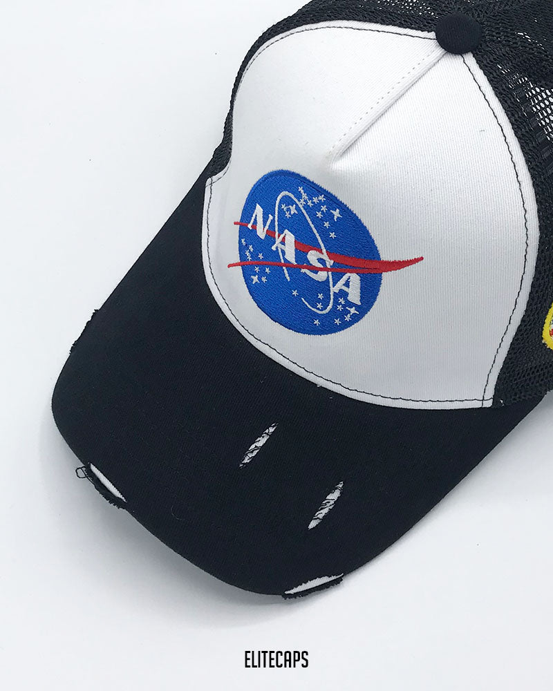 Multi-Color NASA Trucker Cap - C0298