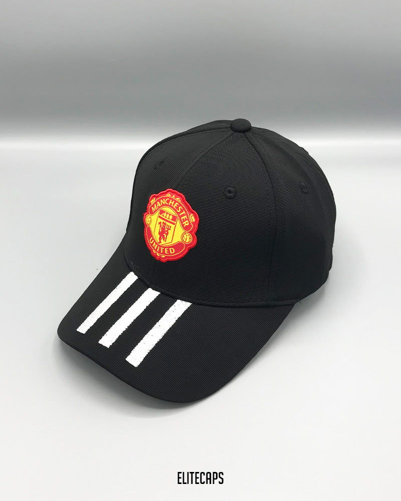 Black M-United ADID Embroidered Baseball Cap - C0393