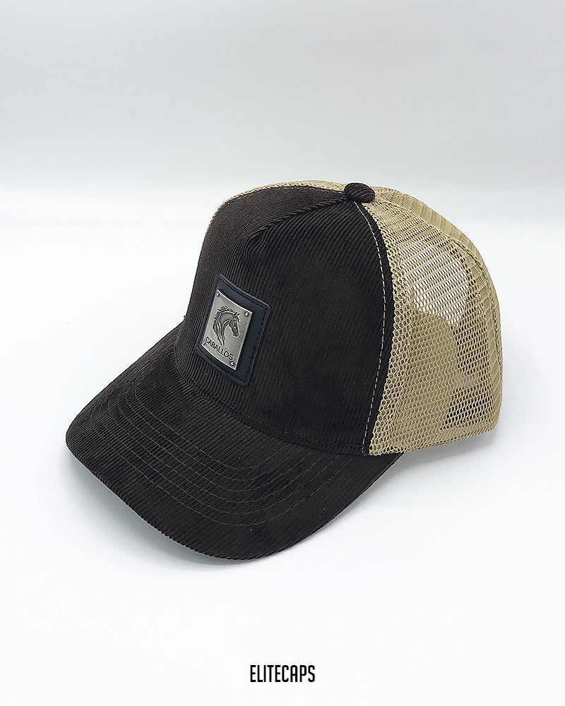 Versatile Corduroy Trucker Cap - C0300