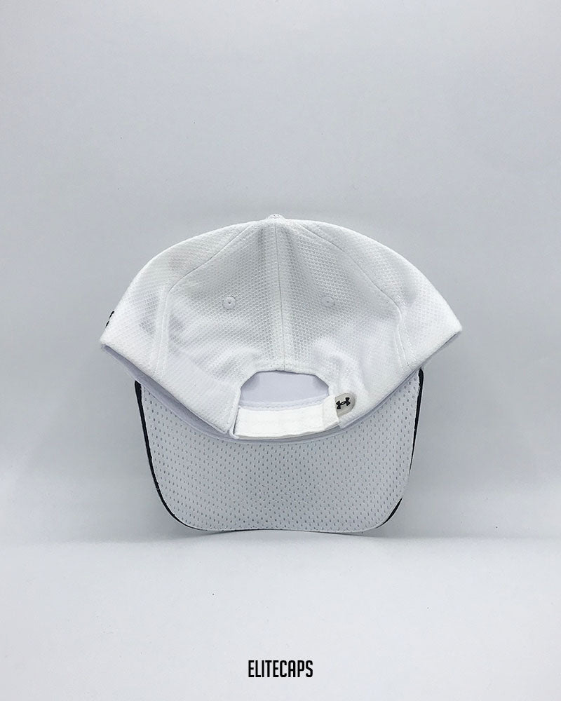 White UA Mesh Cap - C0348