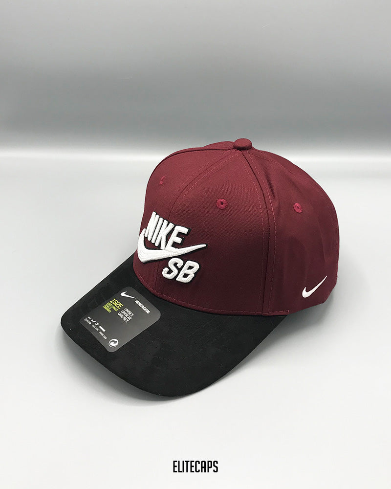 NK SB Burgundy Baseball Cap - C0380