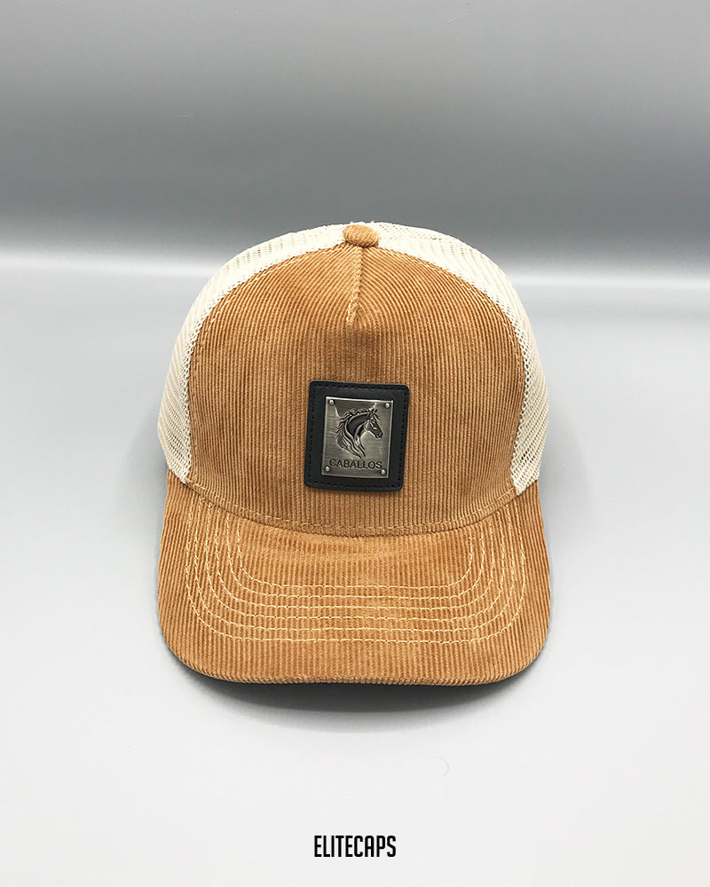 Versatile Corduroy Trucker Cap - C0300