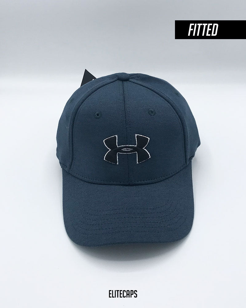 UA Teal Blue Fitted Cap - C0368