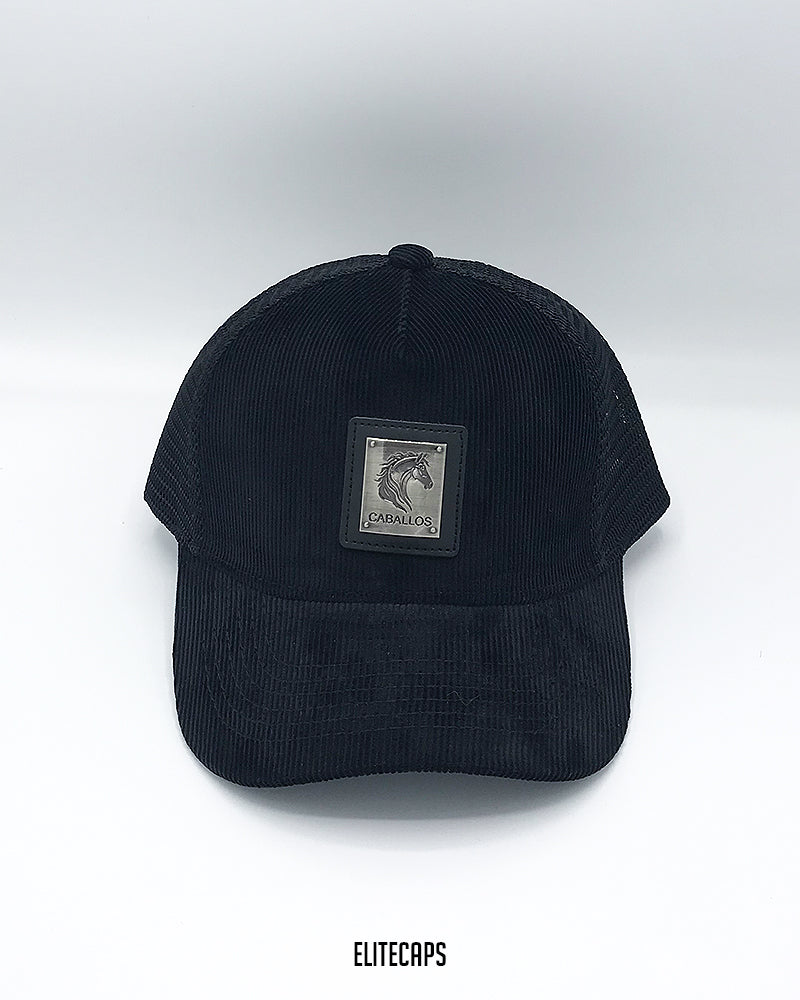 Versatile Corduroy Trucker Cap - C0300