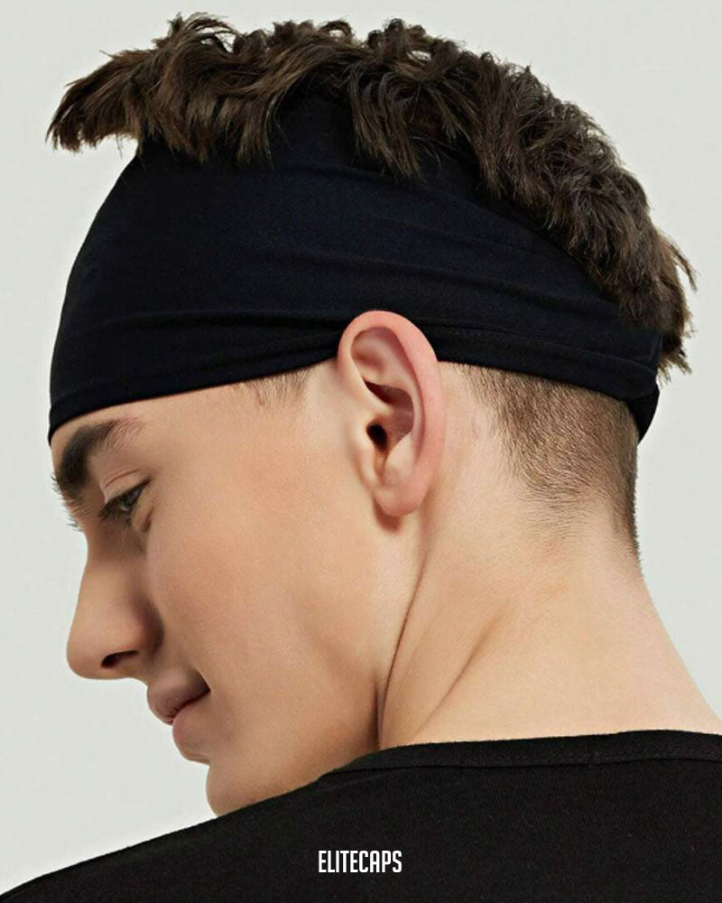 Monochrome Elastic Headband 3 Piece Set - HB004