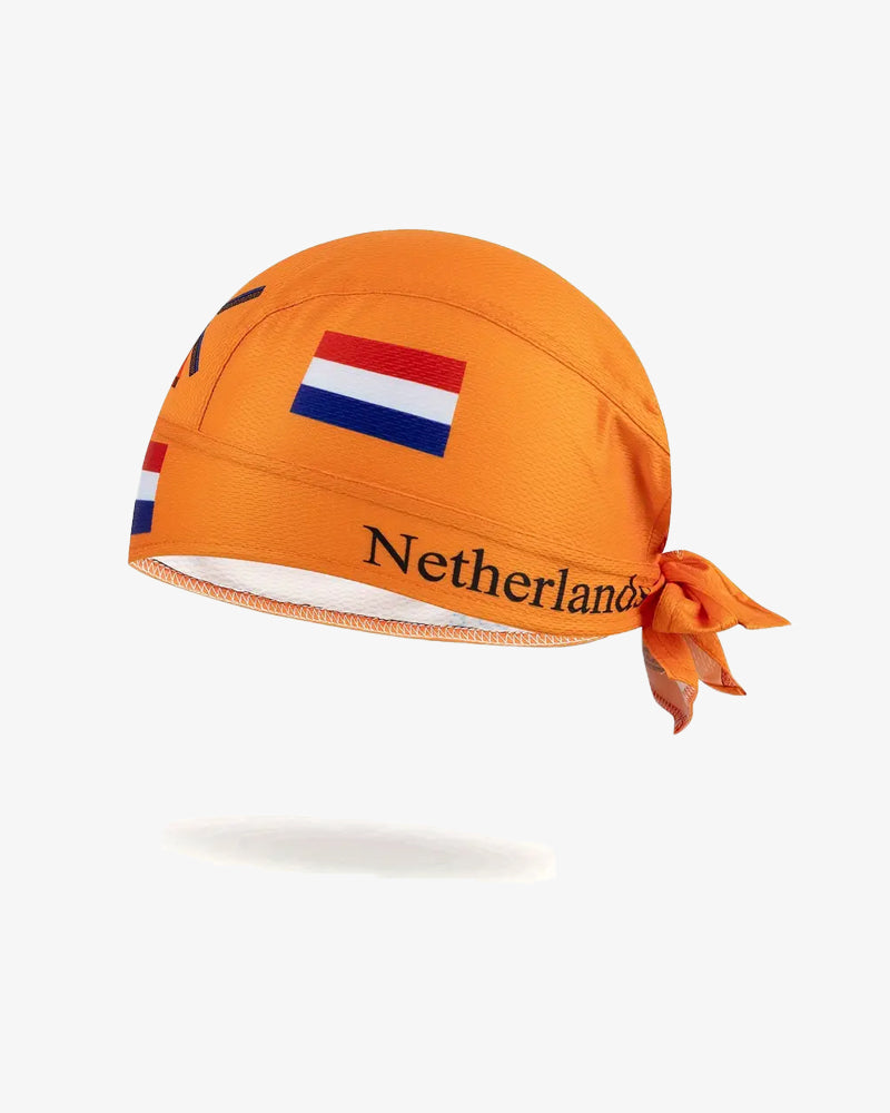 Netherlands Flag Quick-Dry Biker Bandana - B015