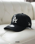 LA Black Pinstripe Baseball Cap - C0422