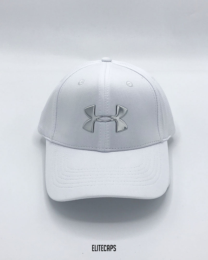 Premium White UA Baseball Cap - C0349
