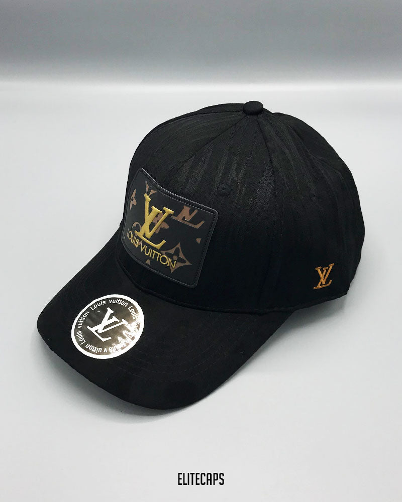 Premium LV Black Signature Cap - C0406