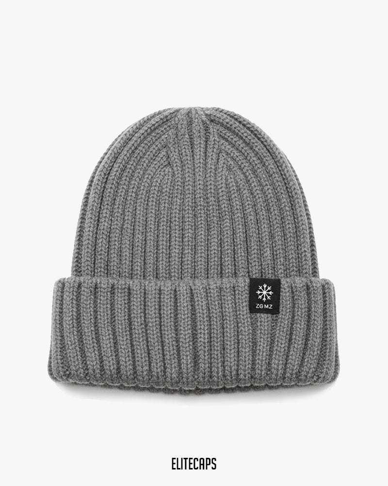 Premium Grey Soft Lining Beanie - B0138