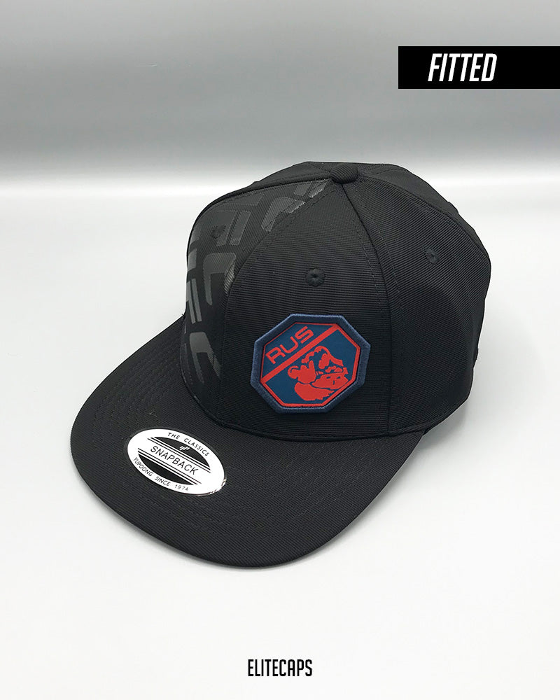 UFC Black Snapback Fitted Cap - C0394