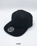 LACOSTTE Black Embroidered Snapback Cap - C0627