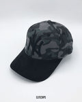 NY Grey Camouflage Two-Tone Baseball Cap - C0534