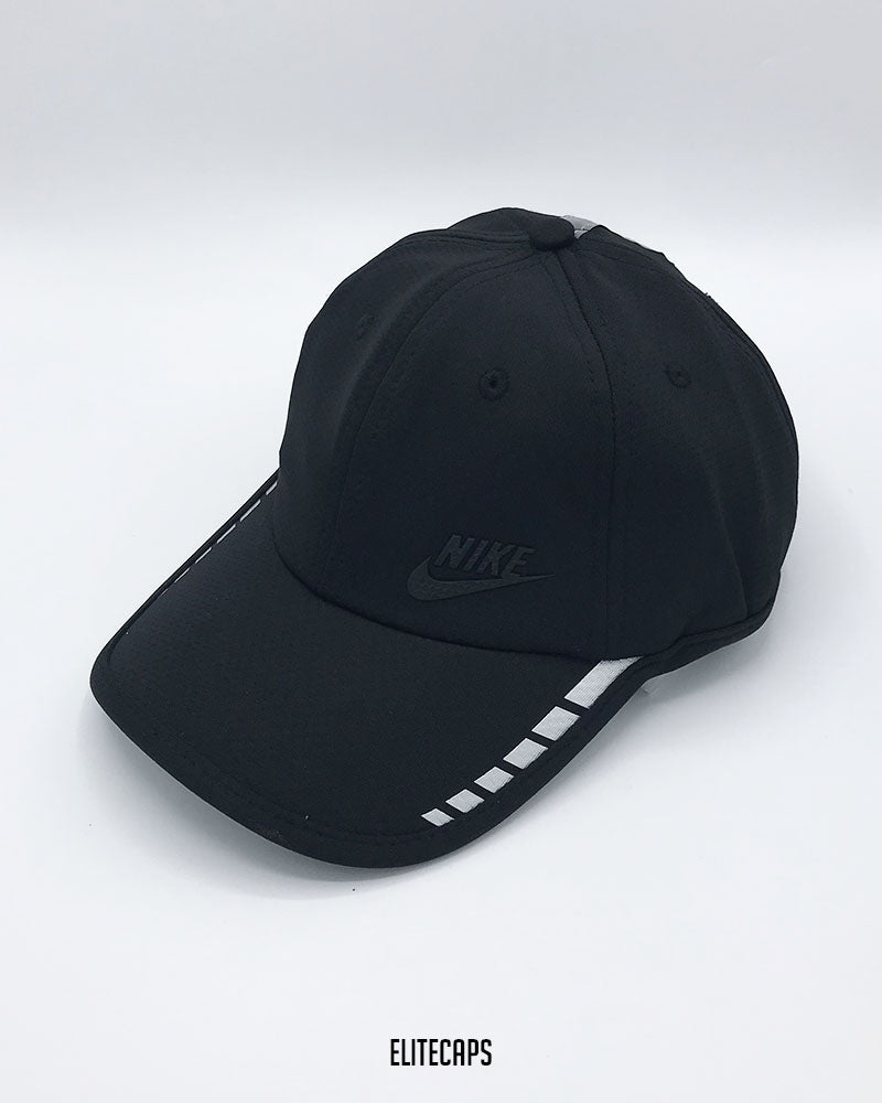 Black NIIKE Sports Baseball Cap - C0637