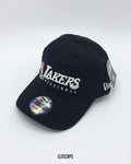 NEW ERA Lakers Black Strapback Cap - C0577