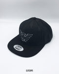 Black Camo AR Snapback Cap - C0319