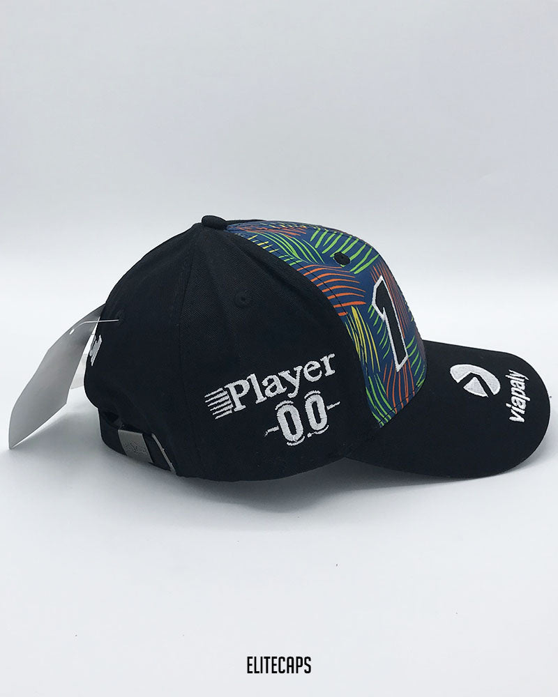 RedBull Black Contrast Embroidered Cap - C0672