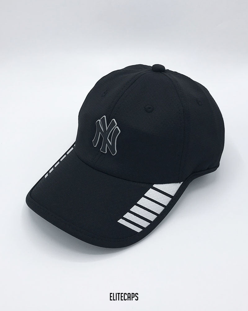 NY Black Sports Baseball Cap - C0539