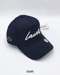 LACOSTTE Signature Dark Blue Cap - C0584