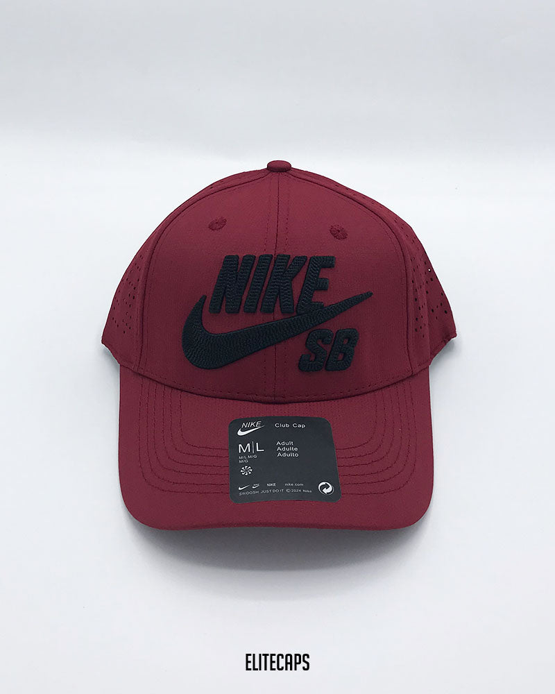 NK SB Maroon Mesh Cap - C0330