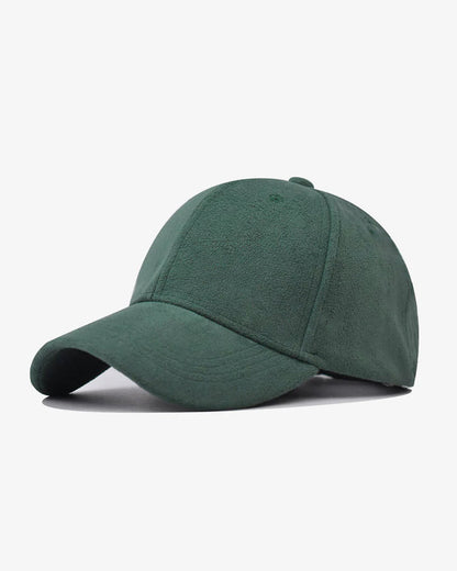 Basic Teal Suede Cap - C0161