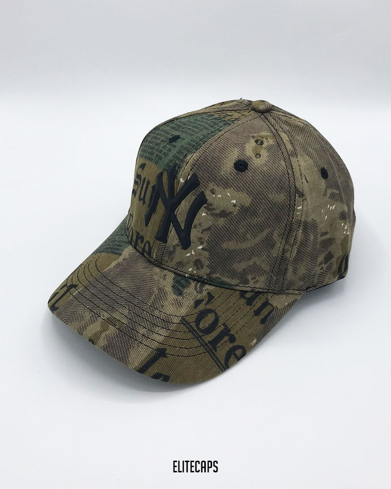 NY Yankees Forest Army Camo Cap - C0628