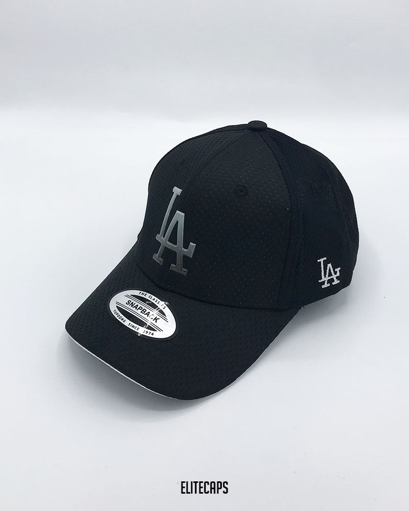 Black LA Mesh Cap - C0333