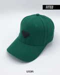 PRADA Bold Green Fitted Cap - C0544