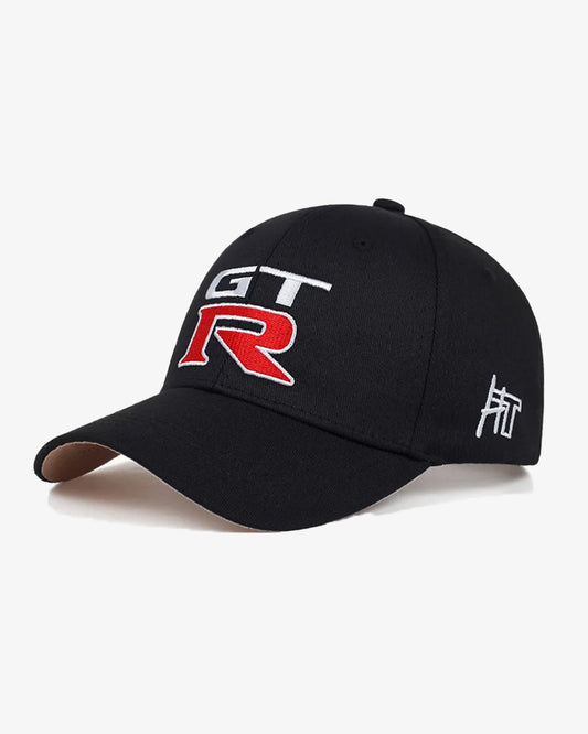 GTR Embroidered Black Cap - C0144