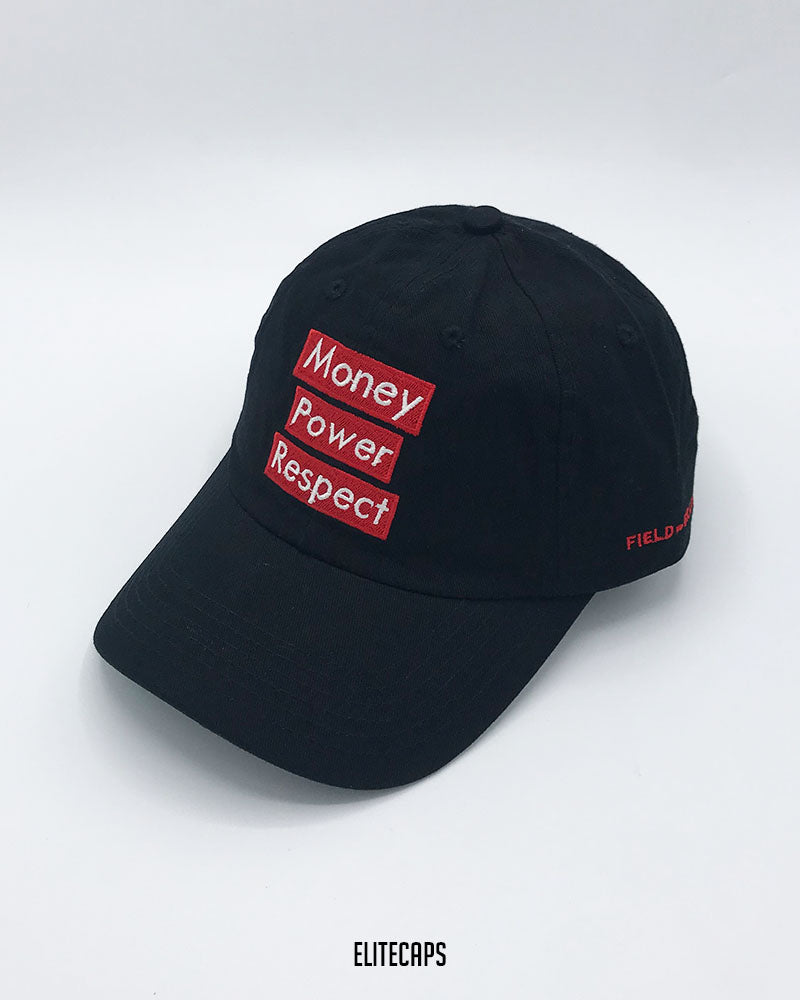 BOLD Black Embroidered Baseball Cap - C0574