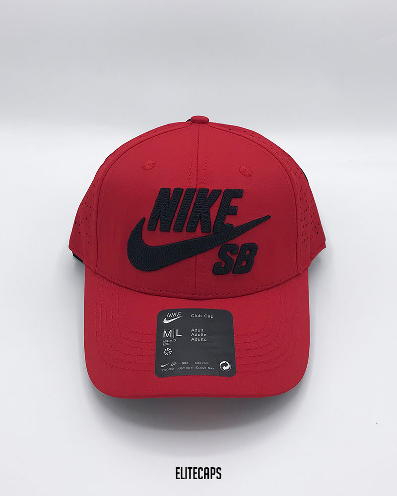 NK SB Red Mesh Cap - C0328
