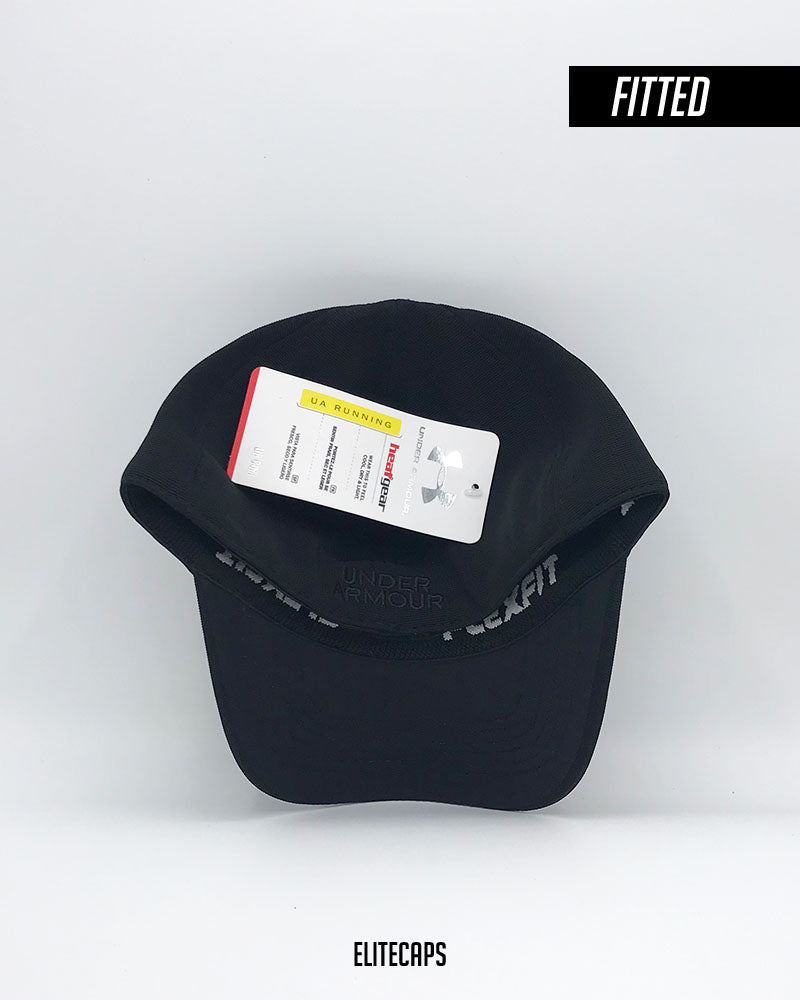Jet Black UA Fitted Cap - C0340