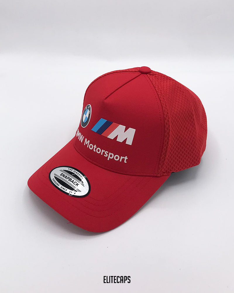 Motorsport Red BMW Baseball Cap - C0337