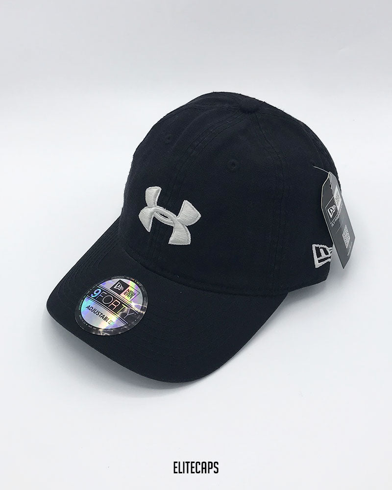 New Era UA Casual Classic Black Strapback Cap - C0578