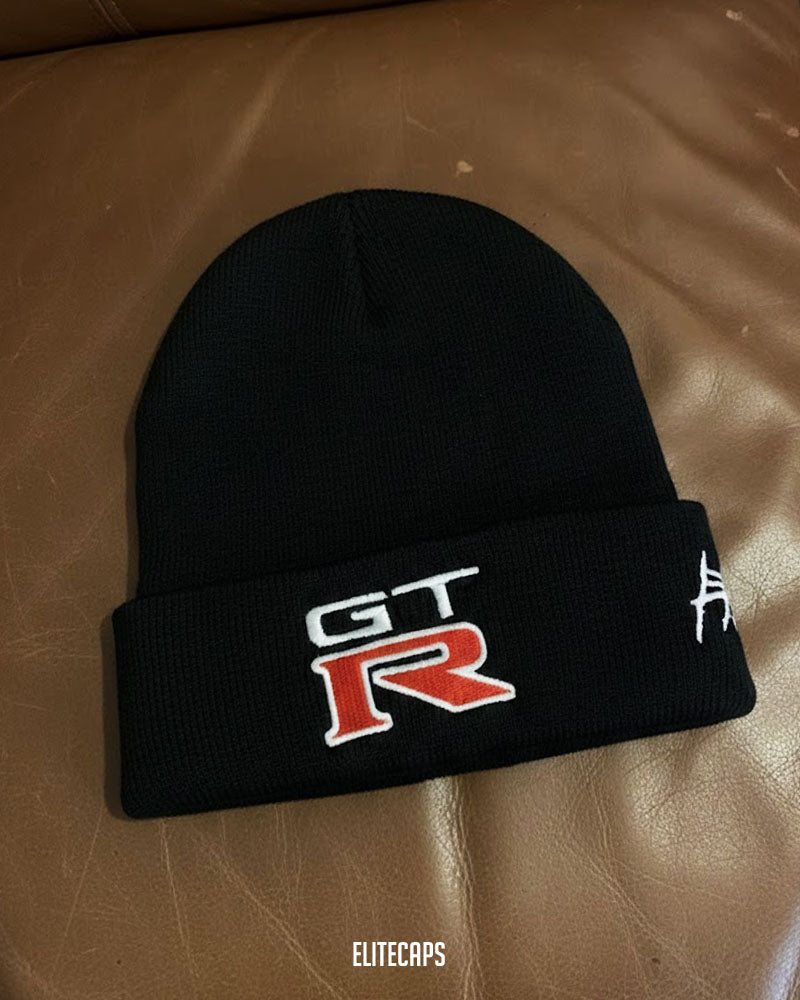 GTR Black Soft Beanie - B0146