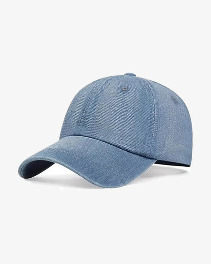 Basic Blue Denim Cap - C0121