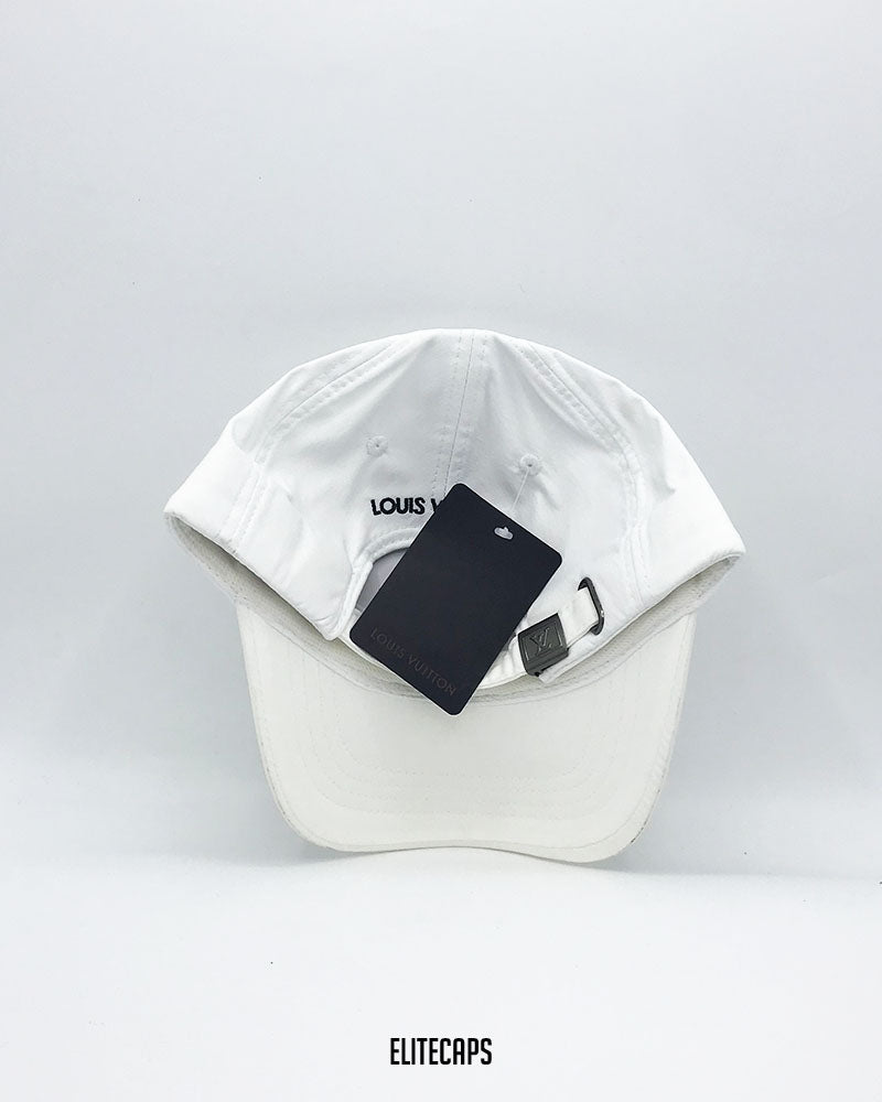 Premium White LV Cap - C0346