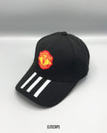 Black M-United ADID Embroidered Baseball Cap - C0393