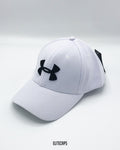 UA White Baseball Cap - C0293