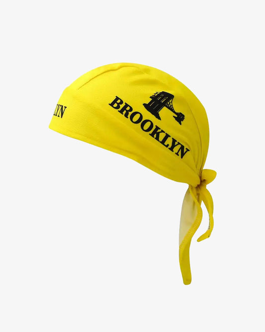 Yellow Quick-Dry Brooklyn Biker Bandana - B013