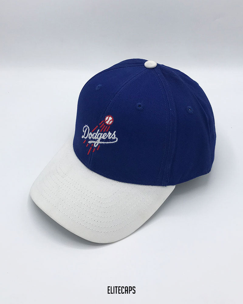 Dodgers Embroidered Blue Two Tone Cap - C0491