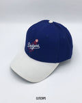 Dodgers Embroidered Blue Two Tone Cap - C0491