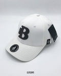 White Classic BKT Embroidered Cap - C0506