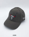 NEW ERA Bull Embroidered Grey Baseball Cap - C0571