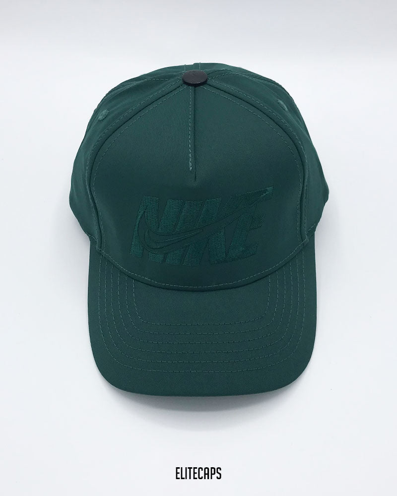 NIIKE Classic Green Embroidered Baseball Cap - C0696