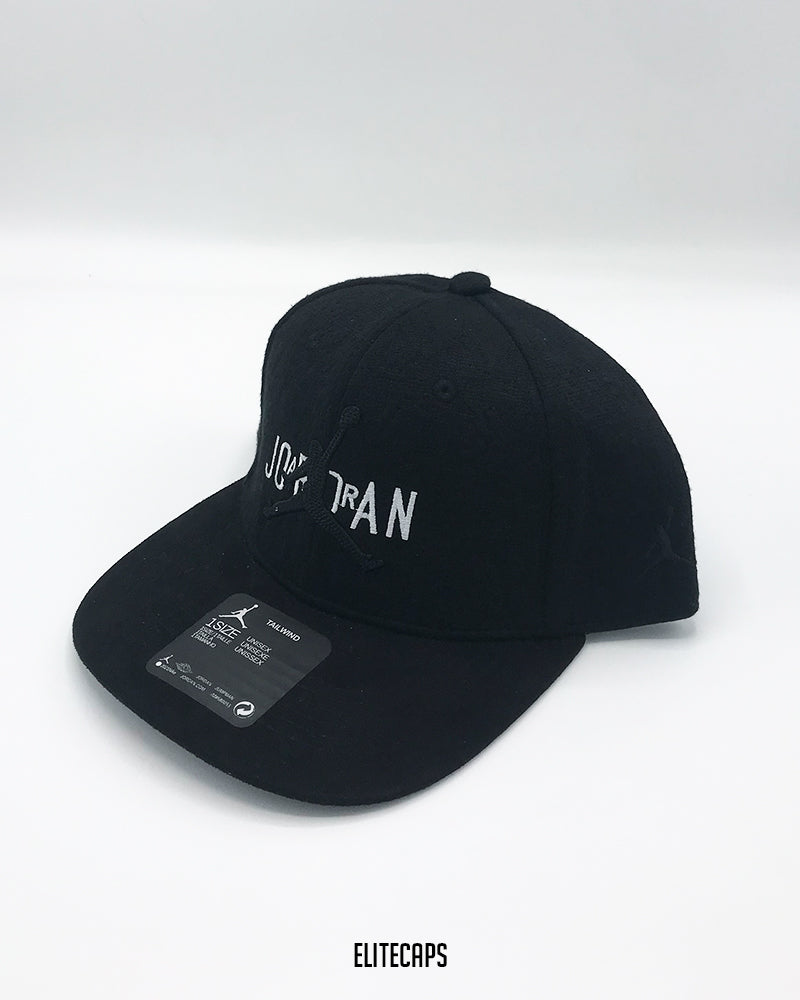 Black JDN Snapback Cap - C0296