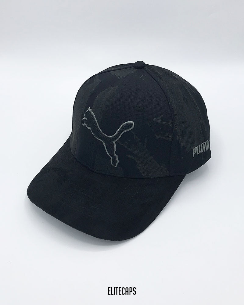 Black & Green Two-Tone PMA Baseball Cap - C0647