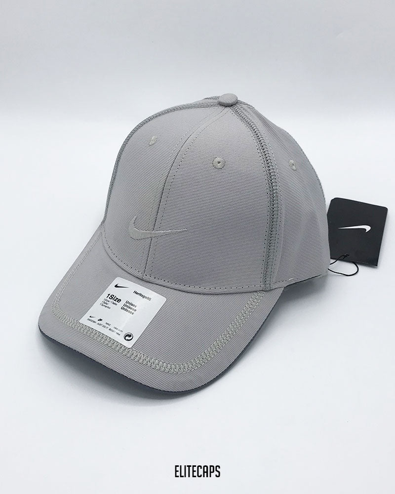 Classic NKE Sky Grey Baseball Cap - C0613