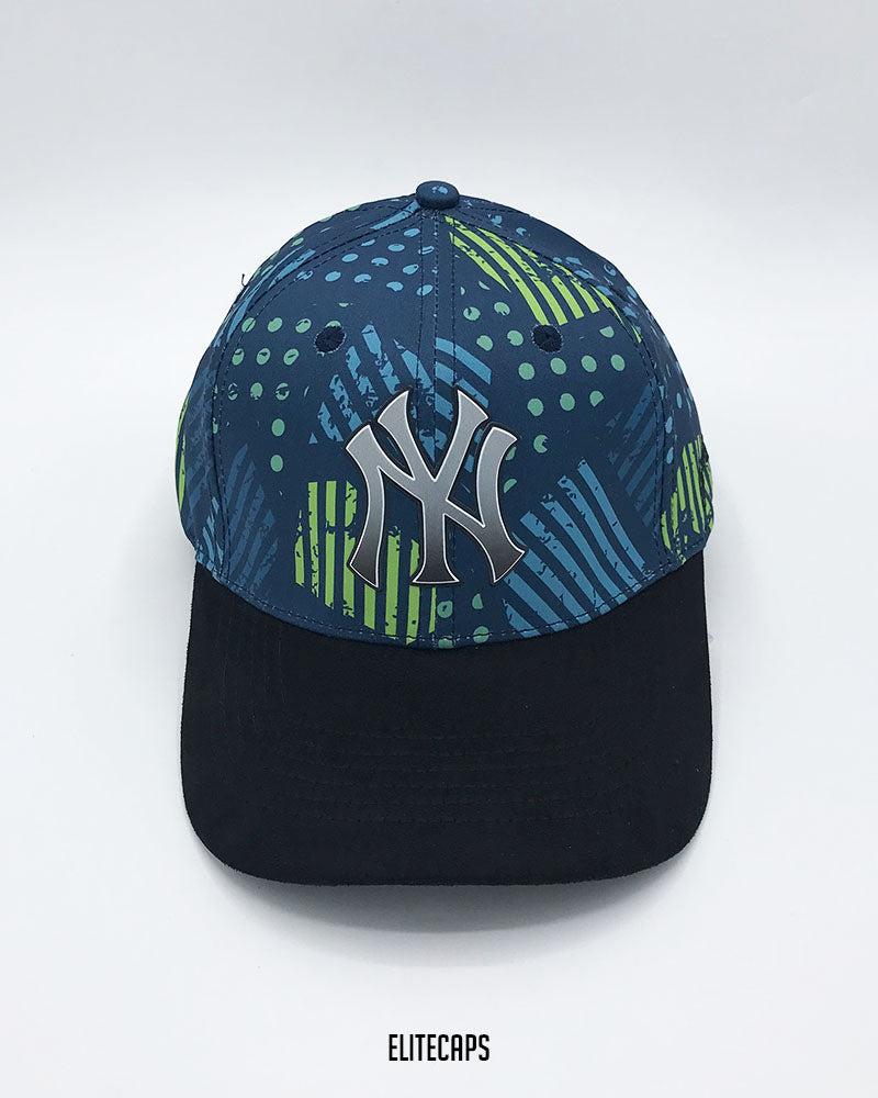 NY Green Two-Tone Baseball Cap - C0546