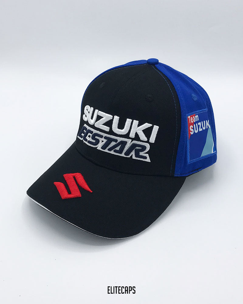 SUZUKI Royal Blue Two-Tone Cap - C0587